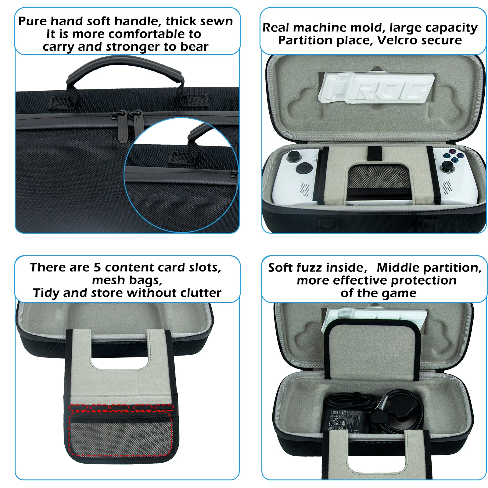 Hard EVA Carrying Case for Asu - đánh giá và giá Gaming Console Rog Ally