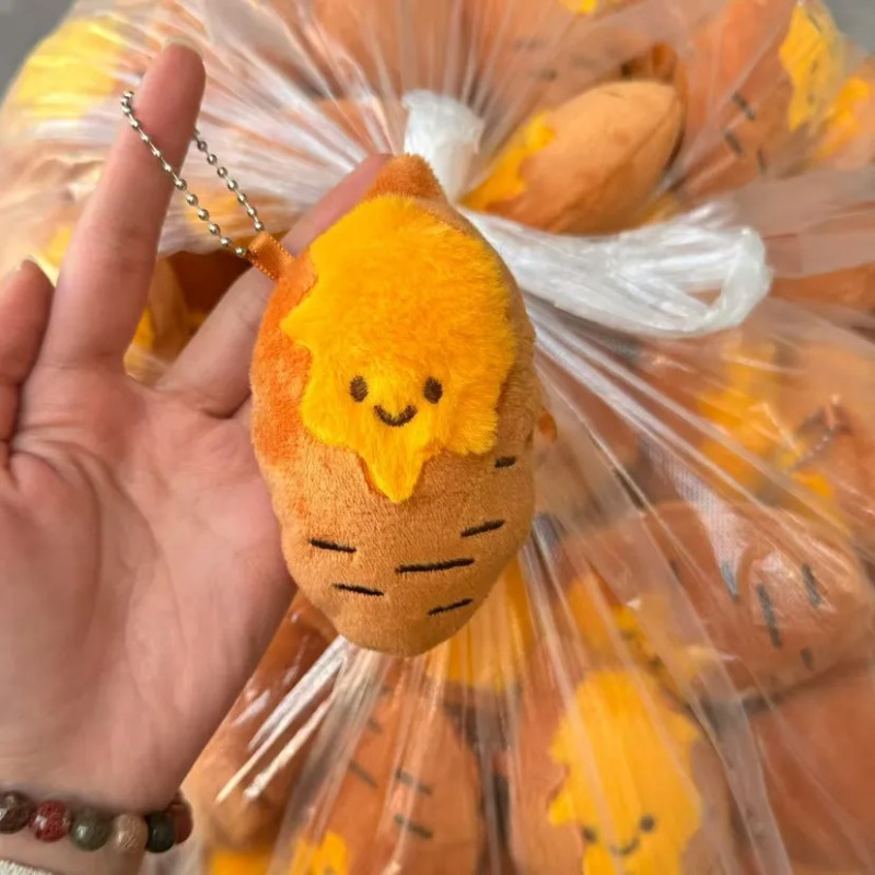 1-5PCs Cartoon Sweet Potato Ke - đánh giá và giá Gaming Console Keychain