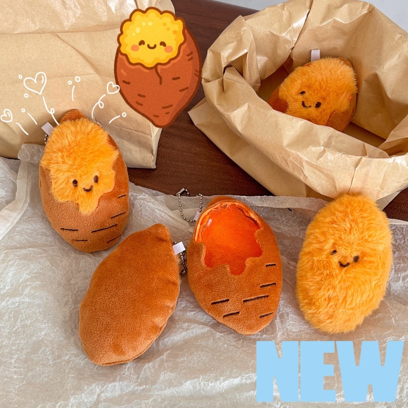 1-5PCs Cartoon Sweet Potato Ke - đánh giá và giá Gaming Console Keychain
