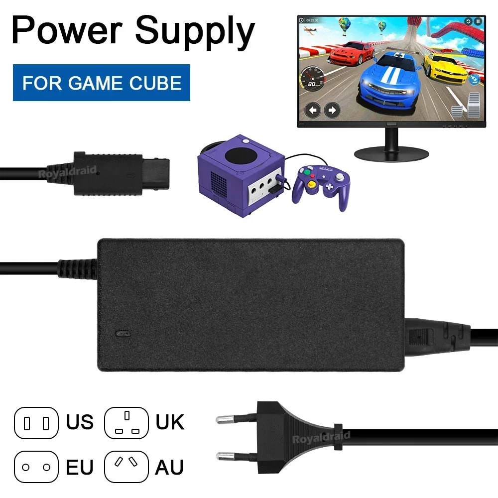 EU/US/UK/AU Plug AC Adapter Po - đánh giá và giá Gaming Console Buttons